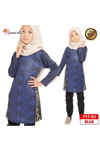 MU JERSEY MUSLIMAH DEWASA DAN KANAK KANAK / MUSLIMAH TSHIRT/ JERSI MUSLIMAH BERCORAK / BAJU MUSLIMAH