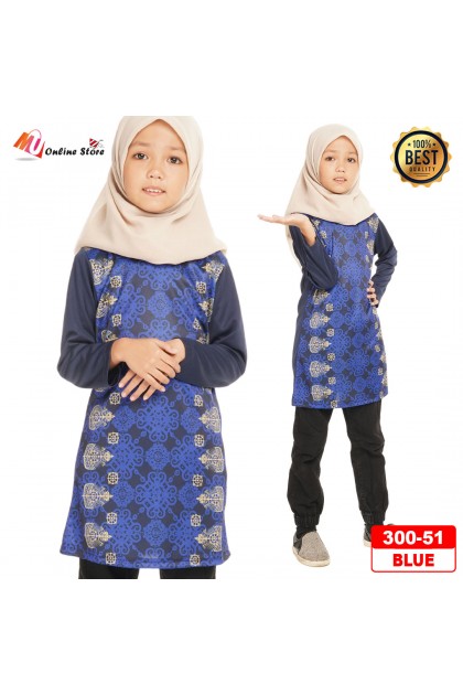 MU JERSEY MUSLIMAH DEWASA DAN KANAK KANAK / MUSLIMAH TSHIRT/ JERSI MUSLIMAH BERCORAK / BAJU MUSLIMAH BUDAK & DEWASA