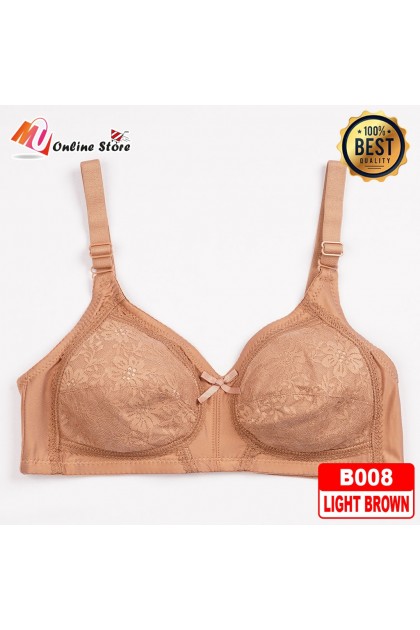 MU BRA WANITA DEWASA CUP C / NON PADDED & NON WIRED BRA / BAJU DALAM DEWASA/ PAKAIAN DALAM WANITA / WOMEN BRA CUP C B008