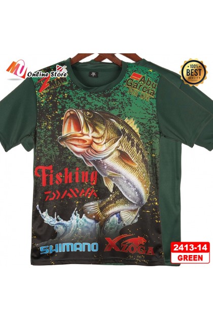 MU JERSEY MEMANCING DEWASA LENGAN PENDEK / SHORT SLEEVES JERSEY / BAJU MEMANCING / JERSEY UNISEX DEWASA