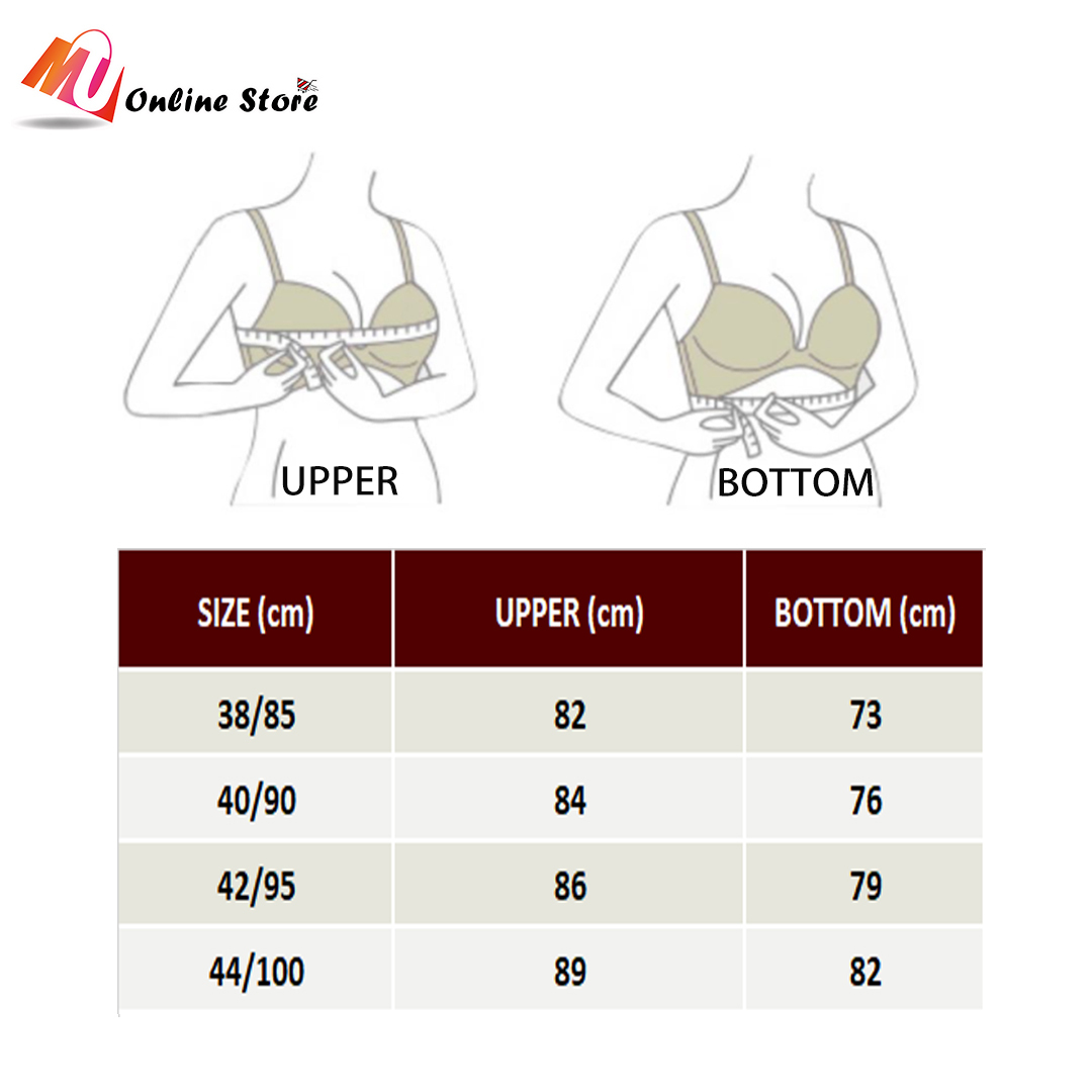 MU WOMEN THREE HOOKS NON WIRE C-CUP BRA/BRA DEWASA A8/BAJU DALAM  WANITA/HIGH QUALITY SLEEP BRA/PAKAIAN DALAM/WOMEN BRA