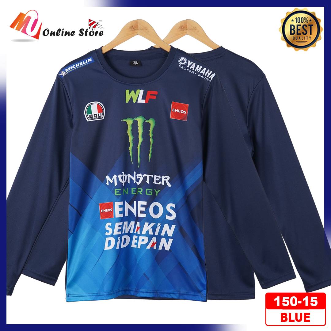 Baju Jersey Lengan Panjang Yamaha My