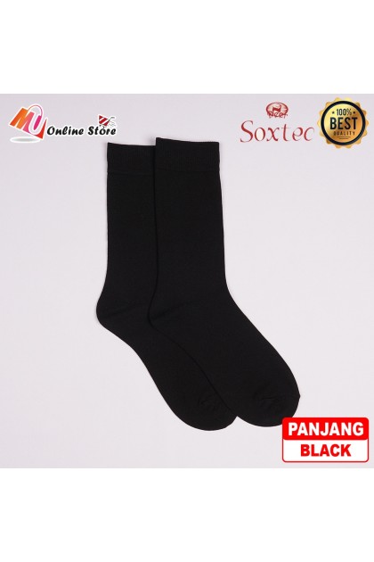 MU SARUNG KAKI MUSLIMAH PENDEK DAN PANJANG / STOKING SOXTEC WANITA / WOMEN PLAIN SOCKS 1 PAIR / AURAT SOCKS