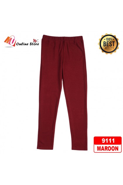 MU SELUAR FESYEN WANITA DEWASA / WOMEN LONG PANTS / SELUAR SLIM FIT WANITA / MULTICOLOR PANTS / SELUAR PANJANG 9111
